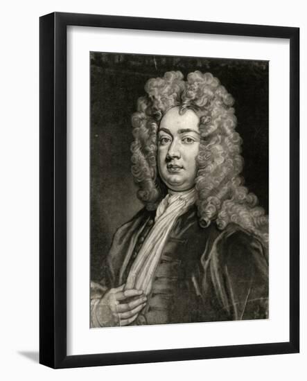 Charles Lord Cornwallis-Godfrey Kneller-Framed Art Print