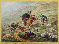 Posting in Scotland, Published by Hannah Humphrey, 1805-Charles Lorraine Smith-Mounted Giclee Print