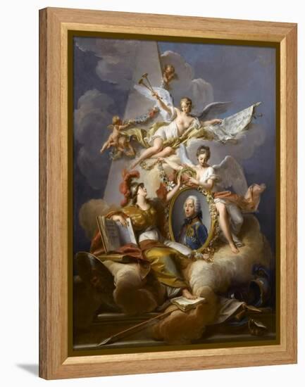 Charles Louis Auguste Fouquet, Duc De Belle-Isle (1684-176)-Jean Valade-Framed Premier Image Canvas