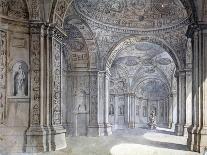 Interior of the Villa Madama in Rome, 1750-1752-Charles Louis Clerisseau-Framed Giclee Print