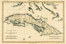 The Lesser Antilles or the Windward Islands, with the Eastern Part of the Leeward Islands, from…-Charles Marie Rigobert Bonne-Giclee Print