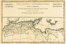 Spain and Portugal, from 'Atlas De Toutes Les Parties Connues Du Globe Terrestre' by Guillaume…-Charles Marie Rigobert Bonne-Giclee Print