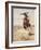 Charles Marion Russell - a Bad Hoss-Vintage Apple Collection-Framed Giclee Print