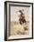 Charles Marion Russell - a Bad Hoss-Vintage Apple Collection-Framed Giclee Print