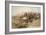 Charles Marion Russell - Custer Fight-Vintage Apple Collection-Framed Giclee Print