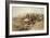 Charles Marion Russell - Custer Fight-Vintage Apple Collection-Framed Giclee Print