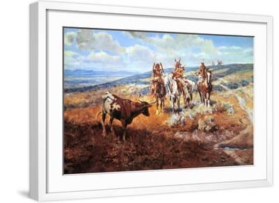 Charles Marion Russell バッファロー ブロンズ像 西部美術 Charles Marion Russell Art & Wall Art - Shop CM Russell Paintings