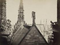 Paris, Flèche de Notre-Dame, en plomb et cuivre martelé, Viollet le Duc-Charles Marville-Giclee Print