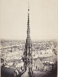 Notre-Dame de Paris, les combles pris de la Galerie des Tours-Charles Marville-Giclee Print