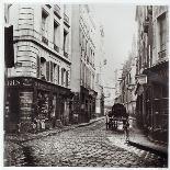Rue Basse Des Ursins, Paris, 1858-78-Charles Marville-Giclee Print