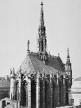 Paris, Flèche de Notre-Dame, en plomb et cuivre martelé, Viollet le Duc-Charles Marville-Framed Giclee Print