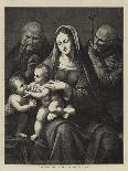 The Holy Family, by Leonardo Da Vinci-Charles Maurand-Framed Giclee Print