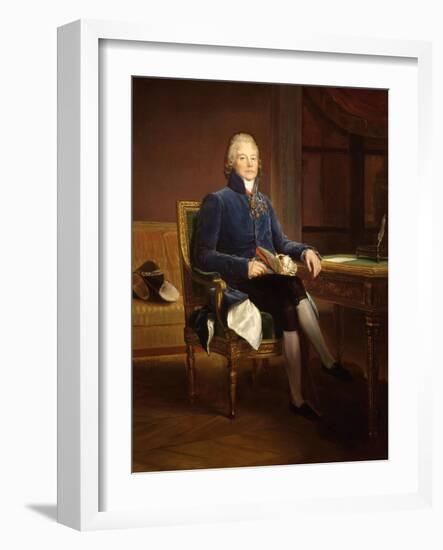 Charles-Maurice de Talleyrand-P?gord, 1754-1838, French statesman and diplomat-Francois Gerard-Framed Premium Giclee Print