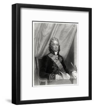 Charles Maurice De Talleyrand-Perigord, French Diplomat, 19th Century-S Freeman-Framed Giclee Print