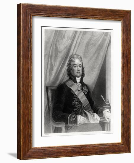 Charles Maurice De Talleyrand-Perigord, French Diplomat, 19th Century-S Freeman-Framed Giclee Print