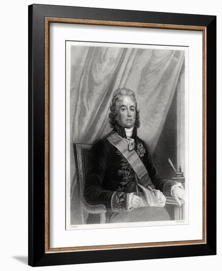 Charles Maurice De Talleyrand-Perigord, French Diplomat, 19th Century-S Freeman-Framed Giclee Print