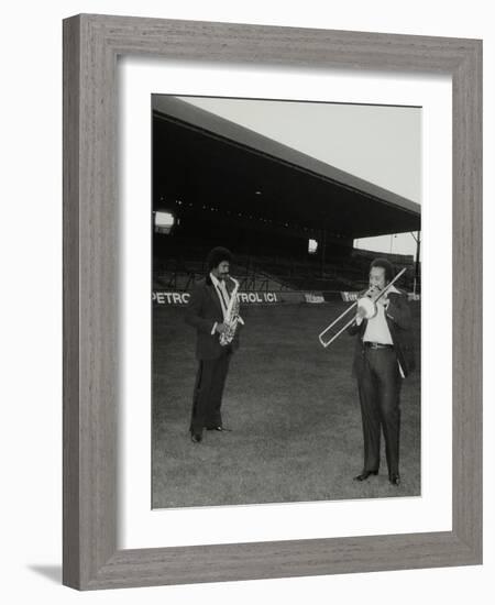 Charles Mcpherson and John Gordon at the Newport Jazz Festival, Ayresome Park, Middlesbrough, 1978-Denis Williams-Framed Photographic Print