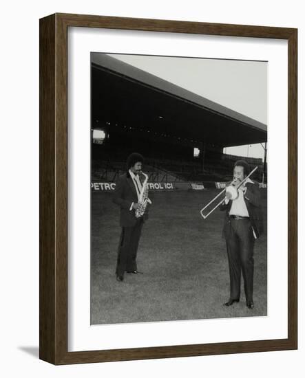 Charles Mcpherson and John Gordon at the Newport Jazz Festival, Ayresome Park, Middlesbrough, 1978-Denis Williams-Framed Photographic Print