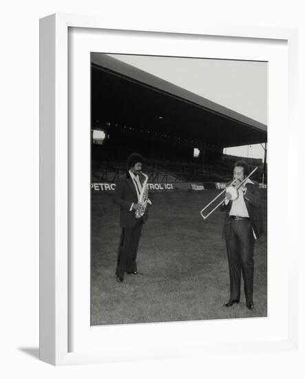 Charles Mcpherson and John Gordon at the Newport Jazz Festival, Ayresome Park, Middlesbrough, 1978-Denis Williams-Framed Photographic Print