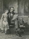 Morse Hears the Wonderful News-Charles Mills Sheldon-Giclee Print