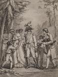 Napoleon Bonaparte and the Forest of France, 1801-Charles Monnet-Giclee Print