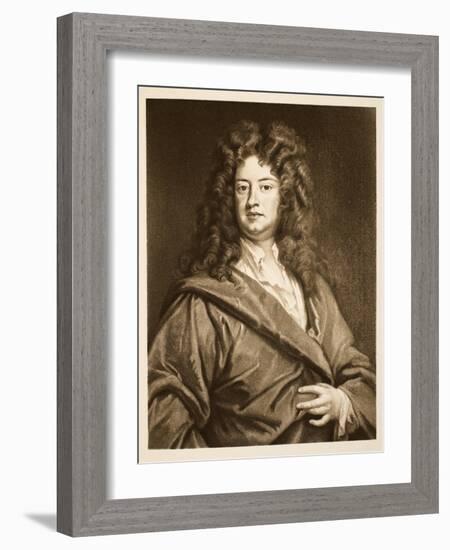 Charles Montagu, Earl of Halifax, Pub. 1902-Godfrey Kneller-Framed Giclee Print