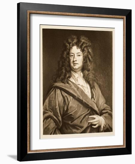 Charles Montagu, Earl of Halifax, Pub. 1902-Godfrey Kneller-Framed Giclee Print