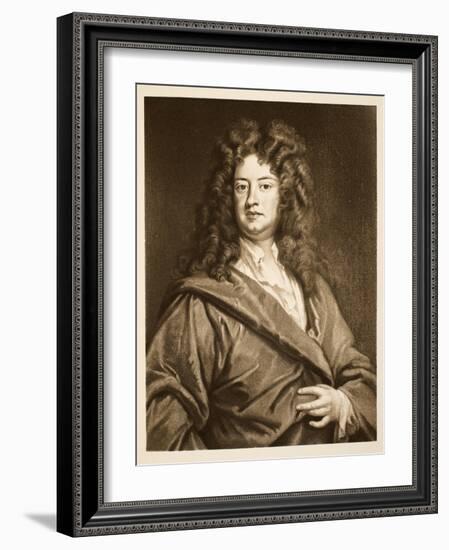 Charles Montagu, Earl of Halifax, Pub. 1902-Godfrey Kneller-Framed Giclee Print