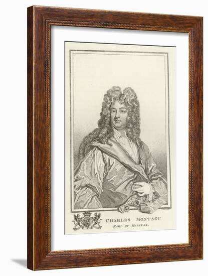 Charles Montagu, Earl of Halifax-Godfrey Kneller-Framed Giclee Print