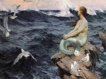 A Mermaid-Charles Murray Padday-Mounted Art Print