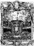 Décoration du bal paré donné par le roi le 24 février 1745, à l'occasion du mariage du dauphin,-Charles Nicolas Cochin-Premier Image Canvas