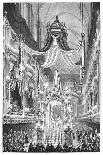Décoration du bal paré donné par le roi le 24 février 1745, à l'occasion du mariage du dauphin,-Charles Nicolas Cochin-Giclee Print