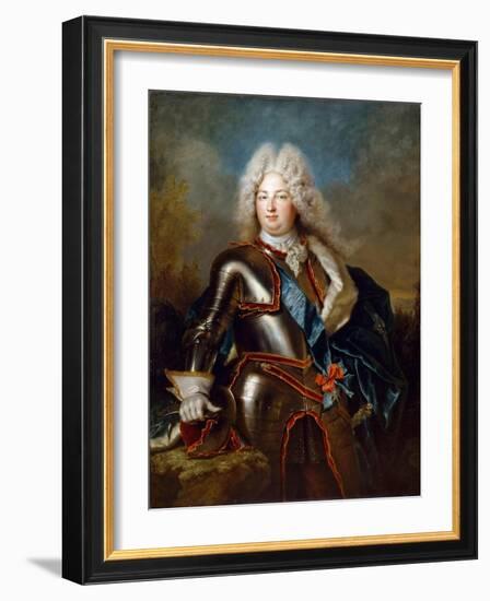 Charles of France, Duke of Berry (1686-171)-Nicolas de Largillière-Framed Giclee Print