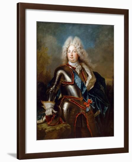 Charles of France, Duke of Berry (1686-171)-Nicolas de Largillière-Framed Giclee Print