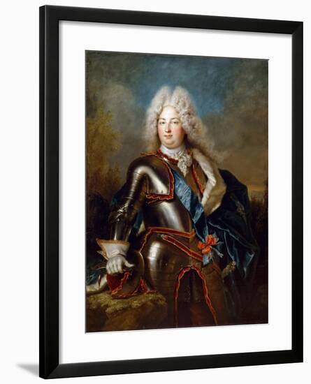 Charles of France, Duke of Berry (1686-171)-Nicolas de Largillière-Framed Giclee Print