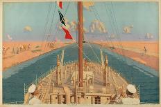 A Ship for Canada in a United Kingdom Shipyard-Charles Pears-Framed Giclee Print