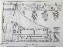 Musée des Monuments Français tome 1 par Alexandre Lenoir: planche 19bis: le tombeau de Dagobert à-Charles Percier-Giclee Print