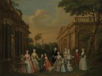 The Finch Family, C.1732-Charles Philips-Framed Giclee Print