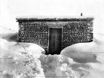 A Miner's Cabin Built from Bottles, Goldfield, Nevada, c 1900-1930-Charles Pierce-Framed Art Print