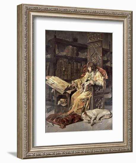 Charles, Prince of Viana, 1881-Jose Moreno carbonero-Framed Giclee Print