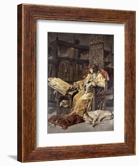 Charles, Prince of Viana, 1881-Jose Moreno carbonero-Framed Giclee Print