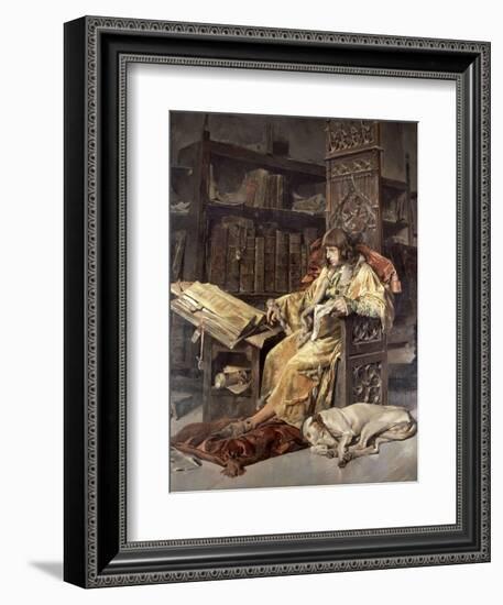 Charles, Prince of Viana, 1881-Jose Moreno carbonero-Framed Giclee Print