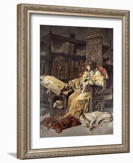 Charles, Prince of Viana, 1881-Jose Moreno carbonero-Framed Giclee Print