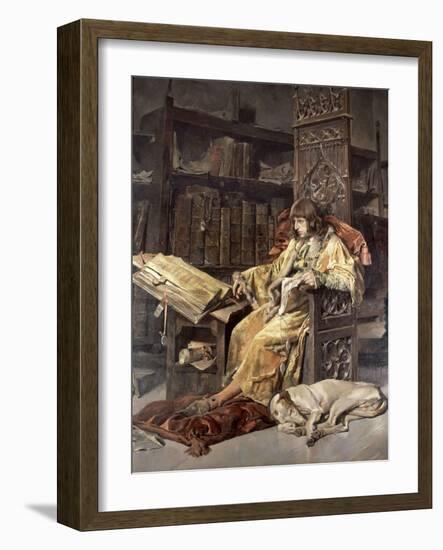 Charles, Prince of Viana, 1881-Jose Moreno carbonero-Framed Giclee Print