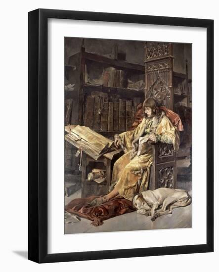 Charles, Prince of Viana, 1881-Jose Moreno carbonero-Framed Giclee Print