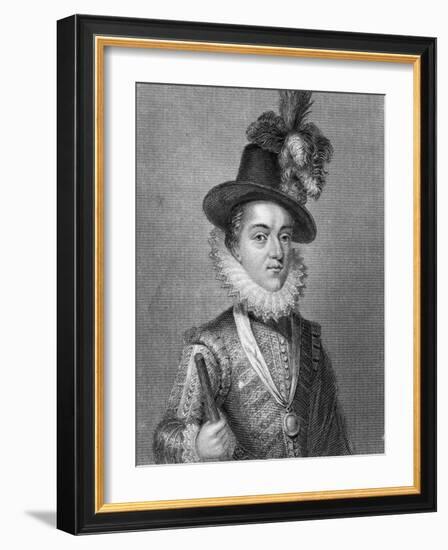 Charles, Prince of Wales - 17th Century-R Cooper-Framed Art Print