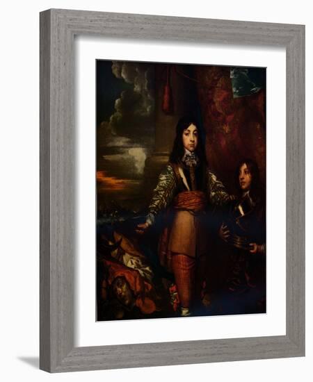 Charles, Prince of Wales, Age 12, c1642, (1936)-William Dobson-Framed Giclee Print