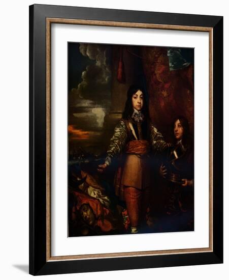 Charles, Prince of Wales, Age 12, c1642, (1936)-William Dobson-Framed Giclee Print