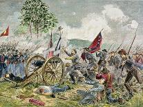 Pickett's Charge, Battle of Gettysburg in 1863-Charles Prosper Sainton-Framed Giclee Print