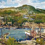 Harbor Day-Charles Reiffel-Mounted Art Print